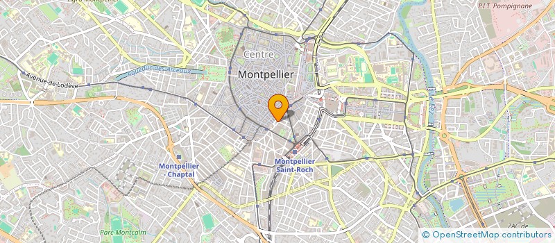 localisation de l'entreprise MADAME CAMILLE MOUREY à MONTPELLIER