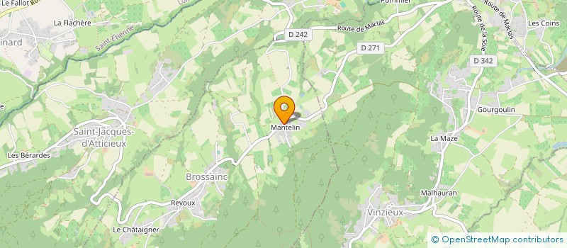 localisation de l'entreprise MADAME CAMILLE MOUTOT  BROSSAINC