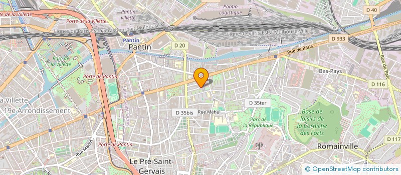 localisation de l'entreprise MADAME CAMILLE MOY à ROSNY-SOUS-BOIS