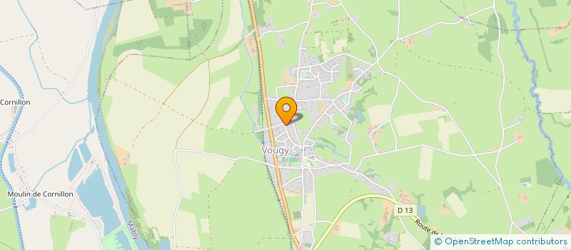 localisation de l'entreprise MADAME CAMILLE MUZEL  VOUGY