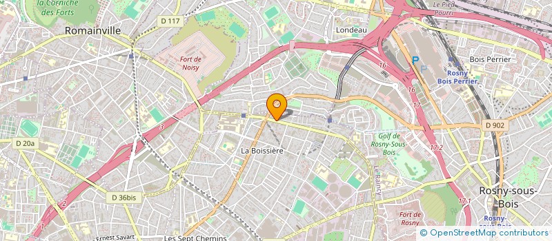 localisation de l'entreprise MADAME CAMILLE NAGEOTTE à MONTREUIL