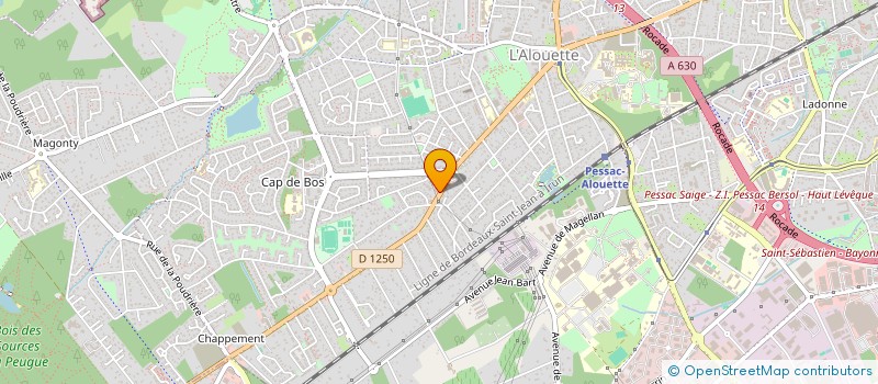 localisation de l'entreprise MADAME CAMILLE NAPAL à PESSAC