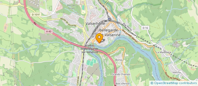 localisation de l'entreprise MADAME CAMILLE NAVARRO à VALSERHONE