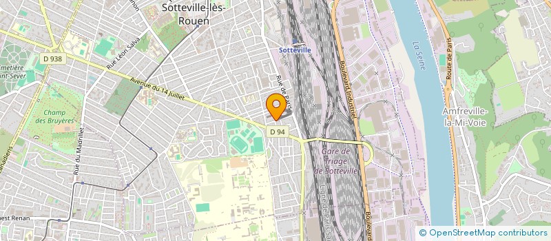 localisation de l'entreprise MADAME CAMILLE NETTER à SOTTEVILLE-LES-ROUEN