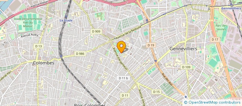 localisation de l'entreprise MADAME CAMILLE NGANDO MPAH BLACK  ASNIERES-SUR-SEINE