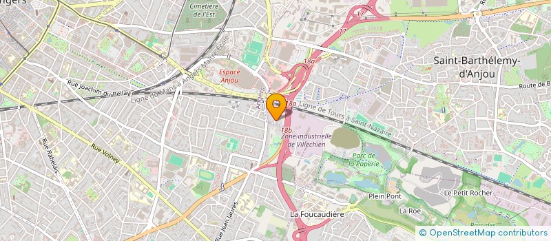 localisation de l'entreprise MADAME CAMILLE NGHI  SAINT-BARTHELEMY-D'ANJOU