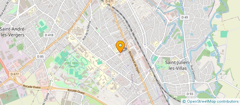 localisation de l'entreprise MADAME CAMILLE NGO  TROYES