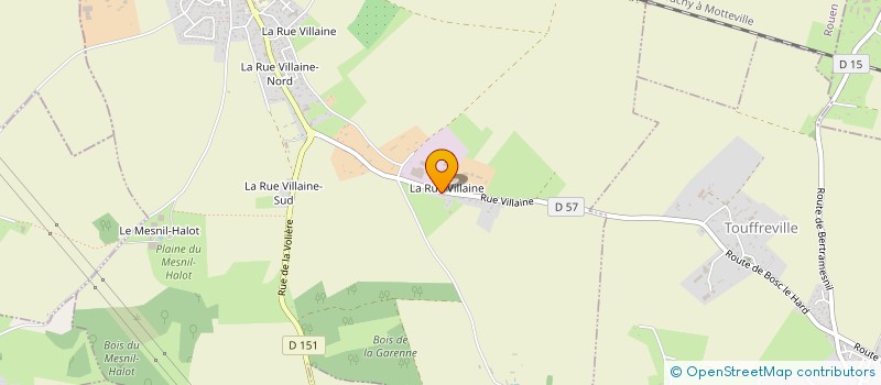 localisation de l'entreprise MADAME CAMILLE NICE  BOSC-LE-HARD