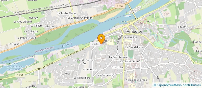 localisation de l'entreprise MADAME CAMILLE NIETO  AMBOISE