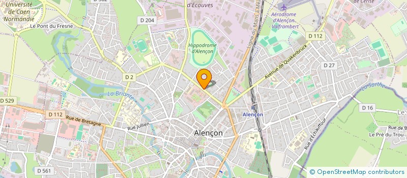 localisation de l'entreprise MADAME CAMILLE NORET à ALENCON