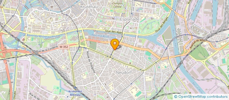localisation de l'entreprise MADAME CAMILLE OBERLE à STRASBOURG