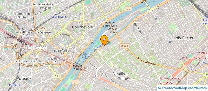localisation de l'entreprise MADAME CAMILLE OGIER à NEUILLY-SUR-SEINE