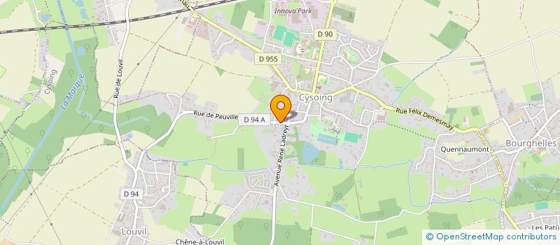 localisation de l'entreprise MADAME CAMILLE OLIVIER  CYSOING