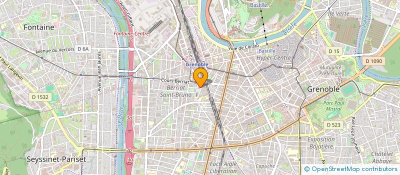 localisation de l'entreprise MADAME CAMILLE OLIVIERI à GRENOBLE