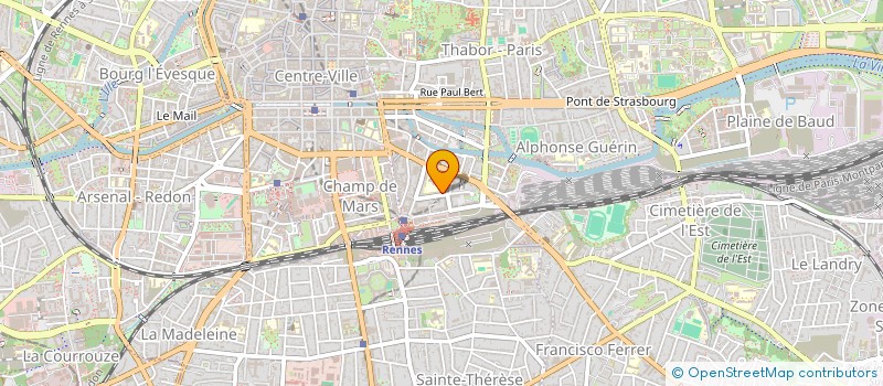 localisation de l'entreprise MADAME CAMILLE ORION  RENNES