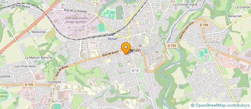 localisation de l'entreprise MADAME CAMILLE ORSET à DINAN