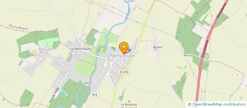 localisation de l'entreprise MADAME CAMILLE OSTE  PLACHY-BUYON