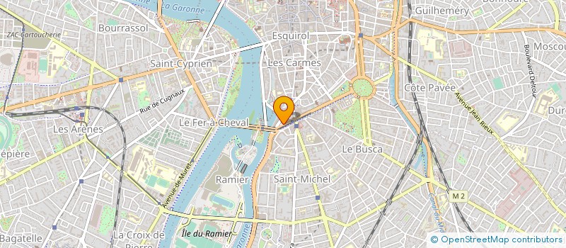 localisation de l'entreprise MADAME CAMILLE OURNAC  TOULOUSE