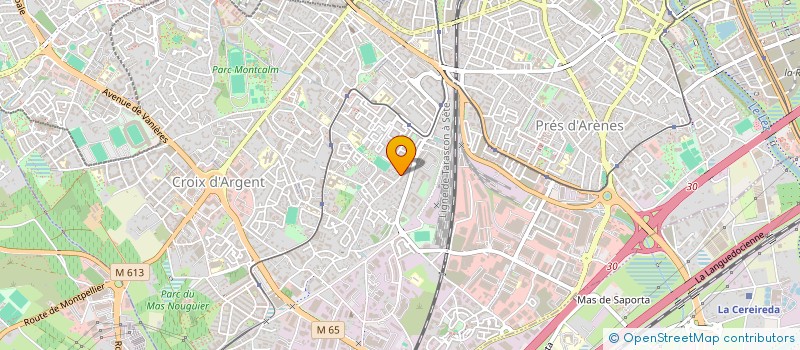 localisation de l'entreprise MADAME CAMILLE PACCAGNELLA à MONTPELLIER