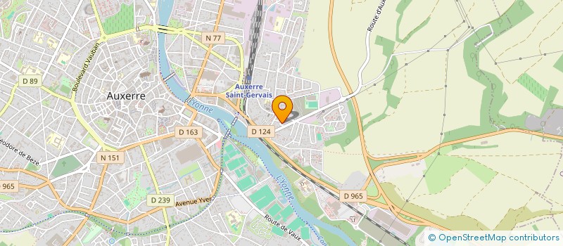localisation de l'entreprise MADAME CAMILLE PADOVANI à AUXERRE