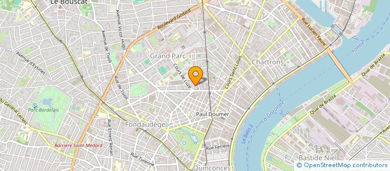 localisation de l'entreprise MADAME CAMILLE PAGE  BORDEAUX