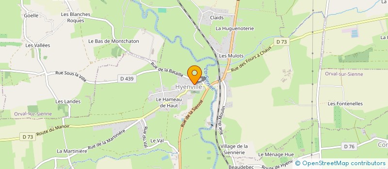 localisation de l'entreprise MADAME CAMILLE PAILLEY  QUETTREVILLE-SUR-SIENNE