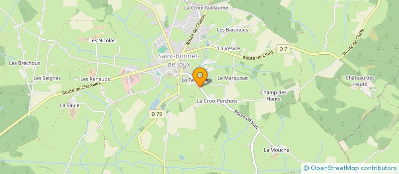 localisation de l'entreprise MADAME CAMILLE PAILLOT DE MONTABERT à LA BAZOCHE-GOUET