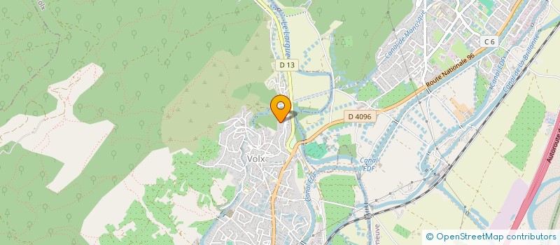 localisation de l'entreprise MADAME CAMILLE PALLIER  VOLX