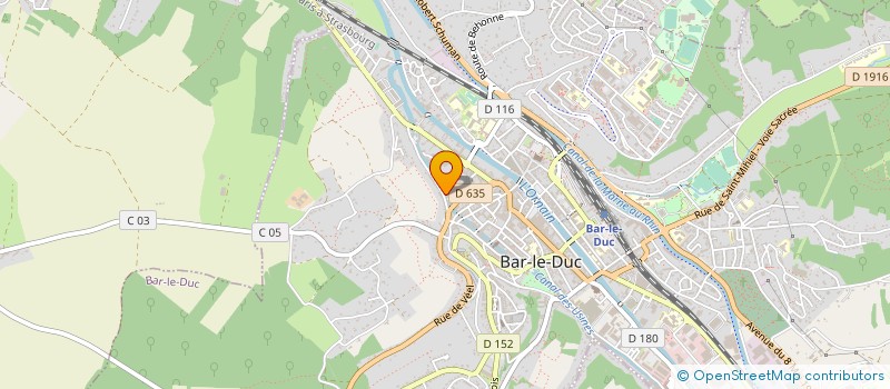 localisation de l'entreprise MADAME CAMILLE PANCHER  BAR-LE-DUC