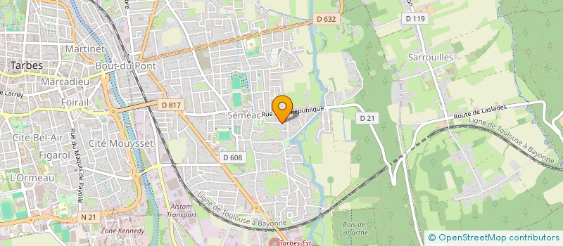 localisation de l'entreprise MADAME CAMILLE PARENT  CAUTERETS