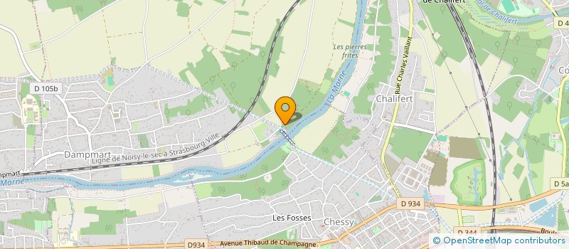 localisation de l'entreprise MADAME CAMILLE PARIS  DAMPMART