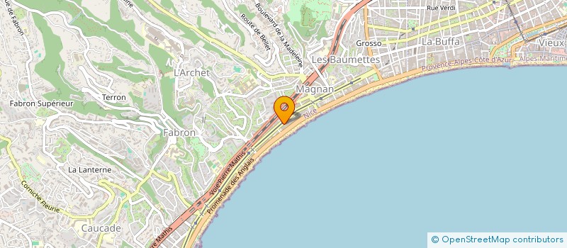 localisation de l'entreprise MADAME CAMILLE PATURAUD à NICE