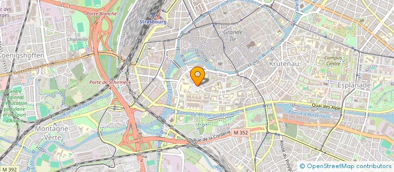 localisation de l'entreprise MADAME CAMILLE PAUL à STRASBOURG