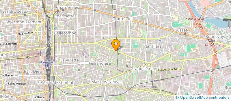 localisation de l'entreprise MADAME CAMILLE PAUT  DECINES-CHARPIEU