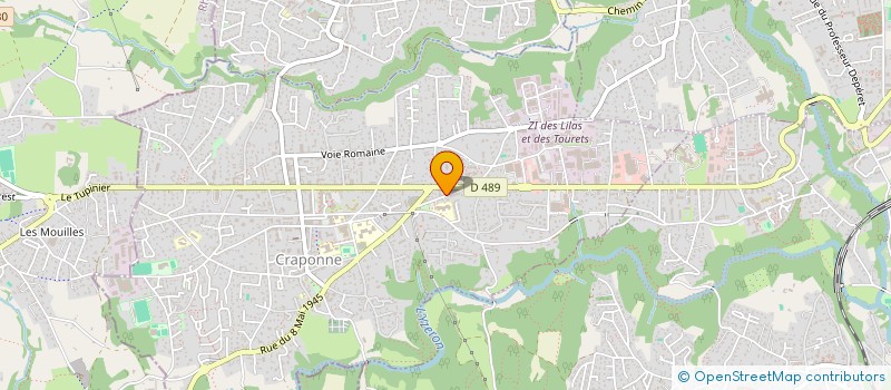 localisation de l'entreprise MADAME CAMILLE PAYAN  CRAPONNE