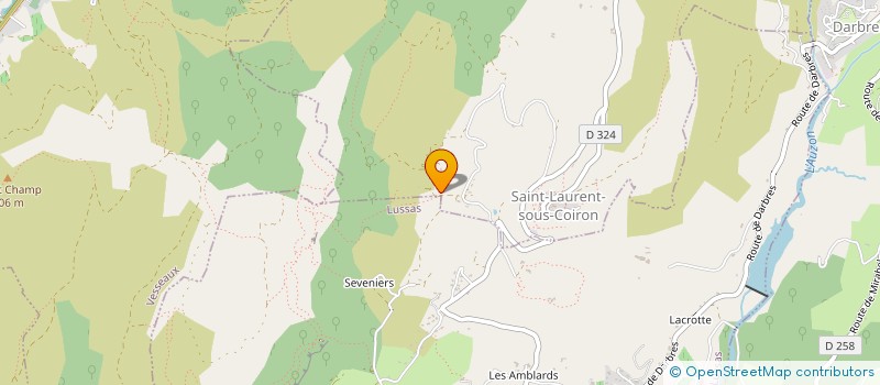 localisation de l'entreprise MADAME CAMILLE PECQUEUX  SAINT-LAURENT-SOUS-COIRON