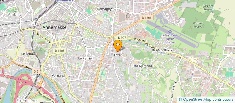 localisation de l'entreprise MADAME CAMILLE PEDRINI  VETRAZ-MONTHOUX