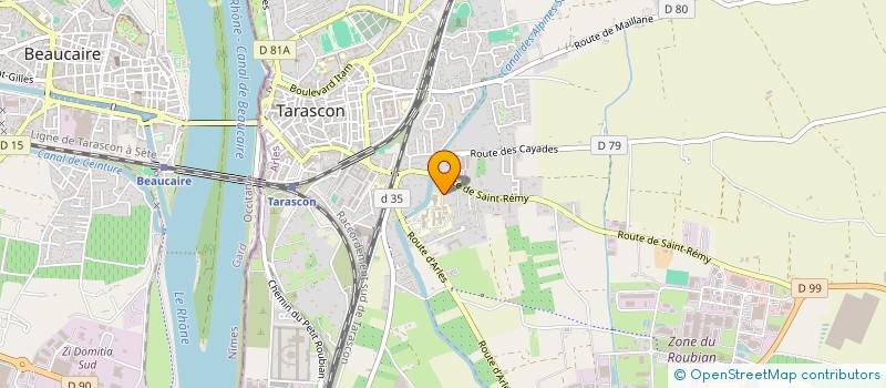 localisation de l'entreprise MADAME CAMILLE PENACHO  TARASCON