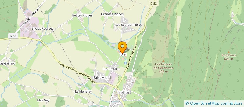 localisation de l'entreprise MADAME CAMILLE PEPIN  VAL-REVERMONT