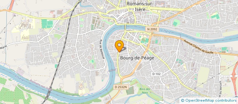 localisation de l'entreprise MADAME CAMILLE PERAIRE à BOURG-DE-PEAGE