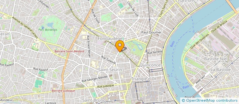 localisation de l'entreprise MADAME CAMILLE PERIN  BORDEAUX