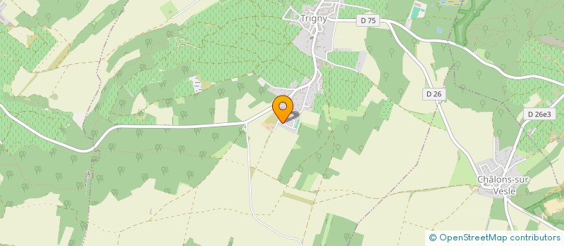 localisation de l'entreprise MADAME CAMILLE PERUS  TRIGNY