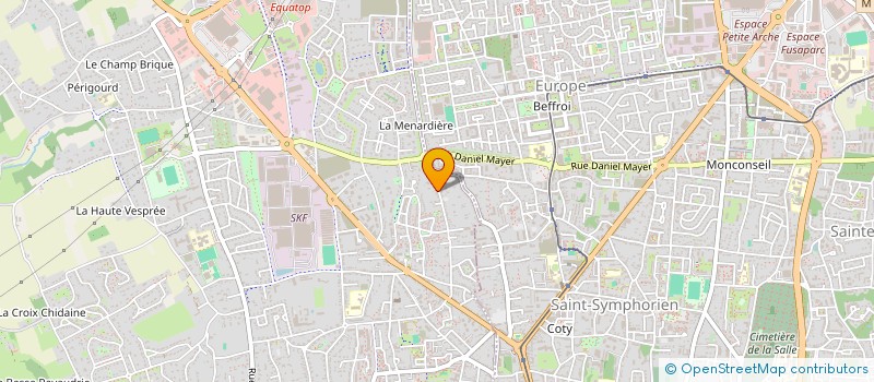 localisation de l'entreprise MADAME CAMILLE PETER à LYON