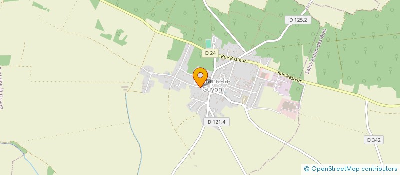 localisation de l'entreprise MADAME CAMILLE PIAU à FONTAINE-LA-GUYON