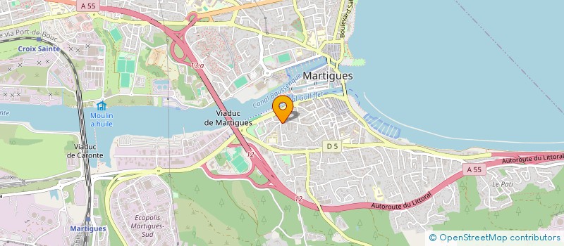 localisation de l'entreprise MADAME CAMILLE PIBERNUS à MARTIGUES