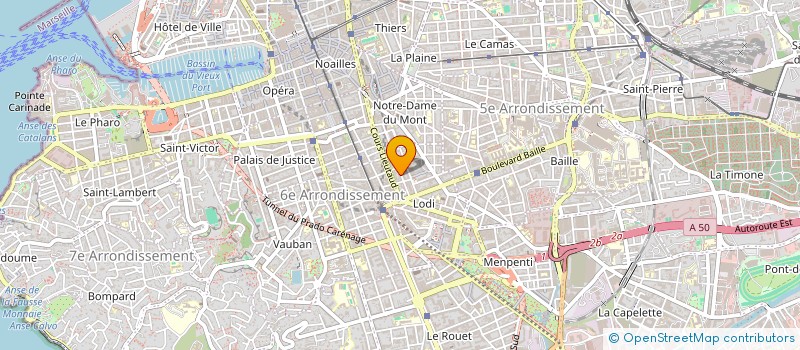 localisation de l'entreprise MADAME CAMILLE PICARD  MARSEILLE