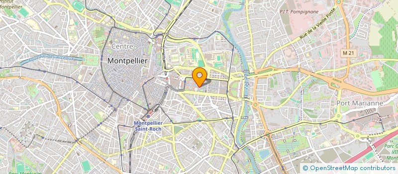 localisation de l'entreprise MADAME CAMILLE PICHOT  MONTPELLIER