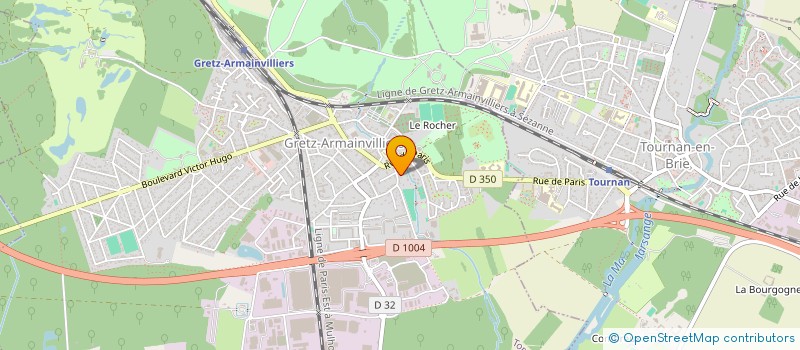 localisation de l'entreprise MADAME CAMILLE PIERRE  GRETZ-ARMAINVILLIERS