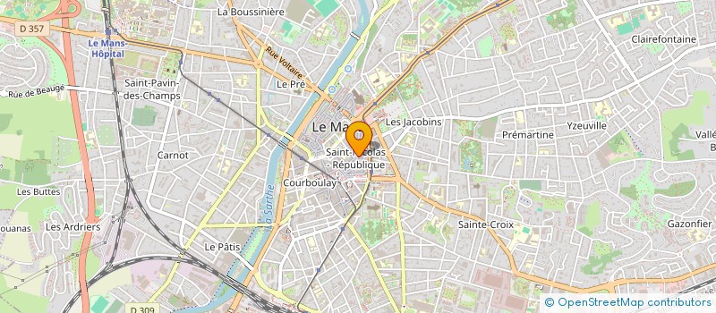 localisation de l'entreprise MADAME CAMILLE PINZAUTI  LE MANS