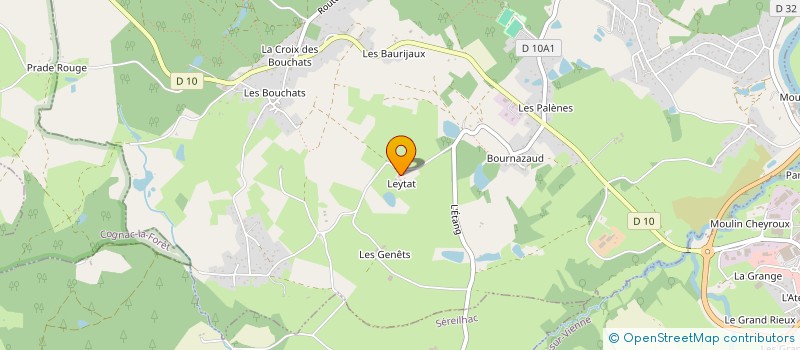 localisation de l'entreprise MADAME CAMILLE PIOLLET à SAINT-PRIEST-SOUS-AIXE